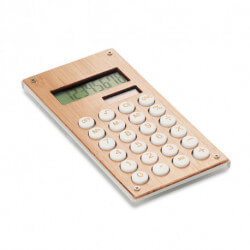 8-cyfrowy kalkulator bambusowy, CALCUBAM
