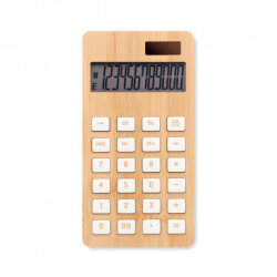 12-cyfrowy kalkulator, bambus, CALCUBIM