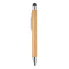 Długopis bambusowy z końcówką do ekranów dotykowych, BAYBA