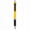 Solidny, kolorowy długopis z gumowym uchwytem, TURBO