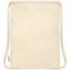 Orissa plecak ściągany sznurkiem z bawełny organicznej z certyfikatem GOTS o gramaturze 100 g/m²
