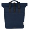Joey 15-calowy plecak na laptopa z płótna z recyklingu z certyfikatem GRS o pojemności 15 l